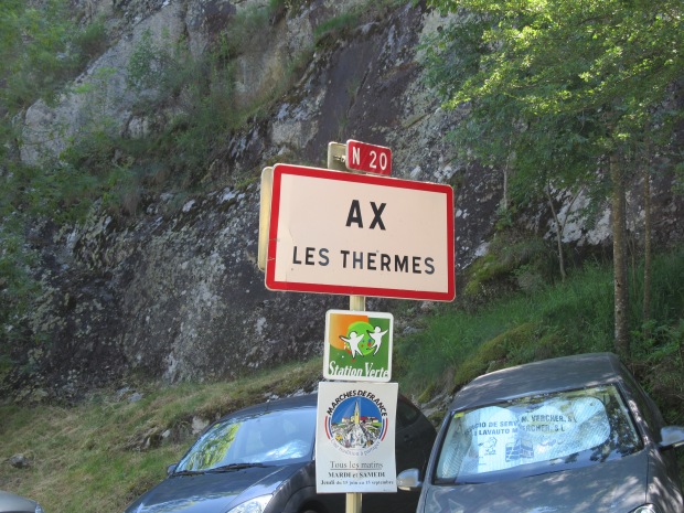 Ax les Thermes, the French Pyrenees town where Stage 8 of the 2013 Tour de France would finish
